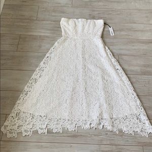 White Wedding, Shower or Rehearsal Dinner Dress